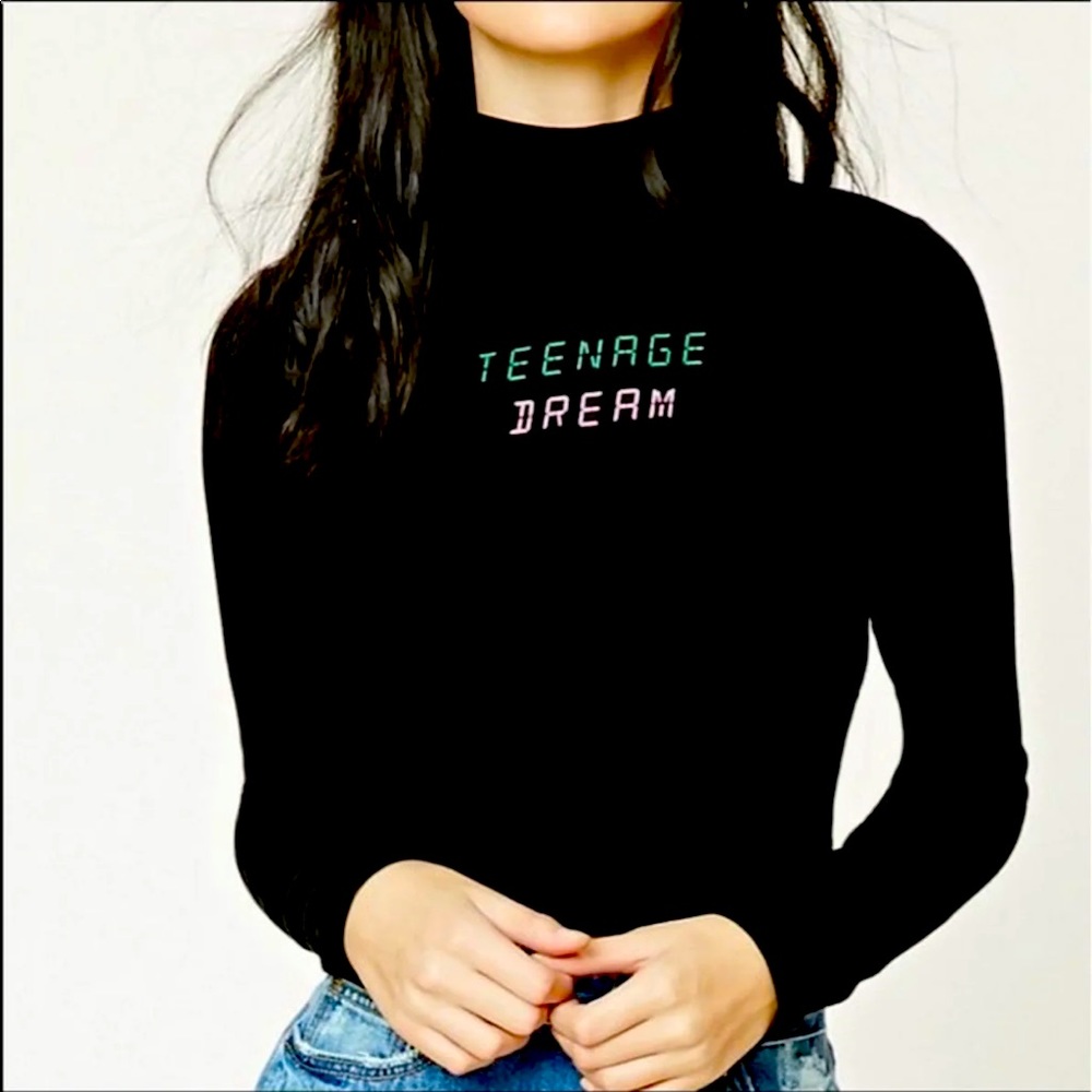 Long Sleeve Crop Top
